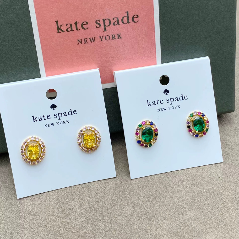 kate spade Colorful Zircon Stud Earrings